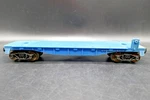 Lionel 6511-2 Unmarked Unnumbered Blue Flat Car. Fixed Price $29.99.