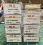 Micro Trains Heavyweight Canadian National Passenger Sleeper Rpo Baggage. Fixed Price $249.99.