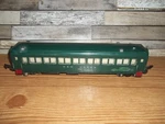 American Flyer Gauge 650 New Haven Green Passenger Pullman Car Red Steps #1. Fixed Price $70.00.