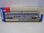 WALTHERS-#932-6101-AMTRAK#34102-34139-85' Superliner Ii-coach-pass-c Ho Scale. Fixed Price $65.00.