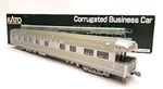 Santa Fe At&sf 82' Corrugated Business Car #50 Kato 35-6011 Ho New Open Box. Fixed Price $99.99.