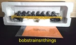 Rail King Gauge #30-7668 Mth Transport Flatcar W/8-WHEEL Sets #2000 New Iob. Fixed Price $33.99.