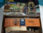 Athearn Ho Scale 50' Ob Reefer Refrigerator Box Santa Sfrc 1002 Complete Kit. Fixed Price $10.46.