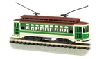 New Bachmann Brill Trolley - Green Scale. Fixed Price $60.99.
