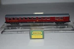 Scale Minitrix 51308300 Deutchbahn Passenger Coach Car C55406. Fixed Price $19.99.