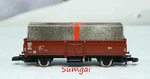 Marklin Brown Gondola & Gift-wrapped Package Mini-club Z Scale Gauge. Fixed Price $19.95.