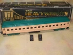 K-line Toy Train Museum William Coleman Heavyweight Passenger Car Item# K-1892. Fixed Price $28.00.