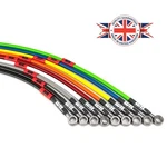 Wezmoto Bultaco Cross 2000-2001 Braided Brake Line Hoses Kit. Fixed Price $77.22.