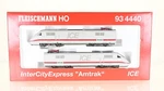 Fleischmann Ice (intercityexpress) Amtrak Locomotive Set 3 Rail Ac Ho Scale. Fixed Price $299.99.