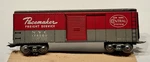 Marx No. 174580 Nyc Pacemaker Boxcar - 3/16 Scale With Rivet Detail Wheel. Fixed Price $20.00.
