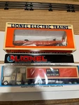 Lionel 6-52040 Gauge Ttos Flatcar With Tractor & Trailer Ex/box. Fixed Price $24.99.