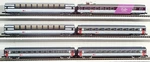 87660 Marklin Z-scale Swiss Sbb Eurocity Express Train Passenger Car Set. Fixed Price $399.00.