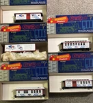 Scale 3207THRU3211 Lot Of 5 34 Roundhouse Freedomcars (read Description) Nib. Fixed Price $94.95.