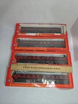 4 Ihc Ho Scale C&a The Alton Limited Heavyweight Passenger Cars Nib. Fixed Price $99.95.