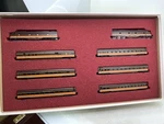 Con-cor Scale Illinois Central Panama Limited Set A&a Locos 6 Passenger Cars. Fixed Price $349.99.