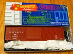 Roundhouse #2117 (rd #151273) Up 50' Ext. Brace Boxcar Dbl. Wood Doors (kit). Fixed Price $12.98.