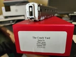 Ho Brass Coach Yard Santa Fe Blue Series 10-3-2 Sleeper. Fixed Price $125.00.