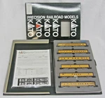 Kato N-scale 106-012 Milwaukee Road/streamliner Smooth Side Passenger Car Set. Fixed Price $249.95.