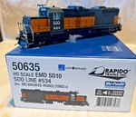 Rapido Ho Scale Soo Line (ex Milwaukee) SD10 With Dcc & Sound. Fixed Price $300.00.