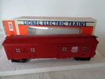 Lionel "o" 0/27 Union Pacific Illuminated Bunk Car. Fixed Price $58.25.
