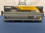 K-line Aluminum Union Pacific #21502 3-BAY Extruded Hopper Car K6243-2111. Fixed Price $79.99.