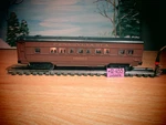 Lionel 6-16001 #o Gauge Pennsylvania Tuscan Passenger Car 16001.. Fixed Price $25.00.