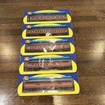 Set Of 5 - Athearn Ho Sp Daylight Passenger Cars 7861, 7862, 7864, 7866, 7860. Fixed Price $334.99.