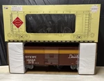 Aristo Craft Train G Scale Steel Box Car 46082S Nc & "dixieland". Fixed Price $85.00.