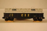 Lionel Csx Gondola With Coil Covers #6-16342. Fixed Price $24.99.