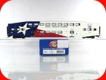 Ho Scale ***trinity Railway Express*** Bombardier Coach, Tre 1054 -athearn 25715. Fixed Price $78.95.