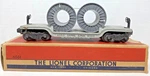 Lionel Gauge #6561 Cable Car With Gray Reels Silver Wire &original Box. Fixed Price $24.99.