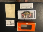(b) Lionel 6-18433 Mickey Minnie Mouse Disney Christmas Handcar Gauge. Fixed Price $75.00.