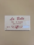HO-14 Belle Open Platform 1886 50' Baggage Kit Unassembled. Fixed Price $25.00.