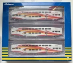 N-scale Athearn Bombardier Coach Set Nrmx New Mexico Railrunner ATH28593. Fixed Price $319.95.