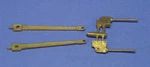 ON3/ON30 D&rgw K-36 Main Rods Crossheads Wiseman Back Shop Brass Parts BS-452. Fixed Price $7.95.