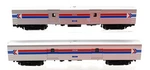Kato 106-3512 Scale Amtrak Smooth Side Baggage Cars (set Of 2) Ln/box. Fixed Price $74.99.