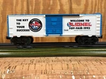 Lionel 1993 Toy Fair Boxcar 6-19923. Fixed Price $36.00.