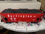 Lgb 4076 01 Hopper Car Burlington W/metal Wheels And Modern Trucks. Fixed Price $159.95.