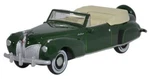 Oxford Diecast 87LC41002 Ho Spode Green & White 1941 Lincoln Continental. Fixed Price $15.99.