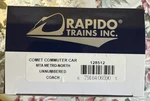 Rapido Mta Metro-north Comet Commuter Car Coach Unumbered #128512 / Decals New. Fixed Price $100.00.
