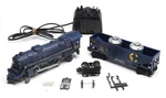 Vintage Lionel Engine 8008 Blue W/b & 9038 Chassie System Transformer. Fixed Price $85.00.