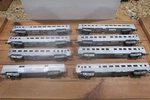 Ho Scale Con-cor (8) Assorted Passenger Cars Southern LOT#5139. Fixed Price $139.95.