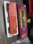 Mth Premier 3-RL #23372 Cb&q Burlington 50' Single Door Box Car 20-93058 Lnib. Fixed Price $55.00.