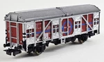 Electrotren Ho 1403 Transfesa Goods Box Car With C-8. Fixed Price $22.50.