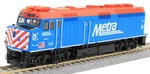 Kato 376574S Ho Emd F40PH Chicago Metra 142 Ravina Dcc And Sound 37-6574-S. Fixed Price $309.95.