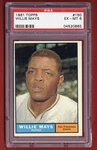 Willie Mays 1961 Topps Baseball #150 Psa Exmt San Francisco Giants Hof Vintage. Fixed Price $249.95.