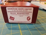 Scale, Brass, Shoreham Shops, Milwaukee Road 14 Section Touralux, 1948 F/p,. Fixed Price $600.00.