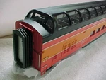 Mth 20-6717 Southern Pacific Sp Daylight 70' Full Vista Dome Car #3601 Lnib. Fixed Price $150.00.