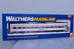 Walthers Mainline 910-30113 85' Budd 10-6 Sleeper Ready To Run -- Amtrak Ho. Fixed Price $44.99.