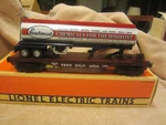 Lionel 52083 Pennsylvania Prr Piggyback Flatcar W/ Eastwood Chemicals Tanker. Fixed Price $36.99.